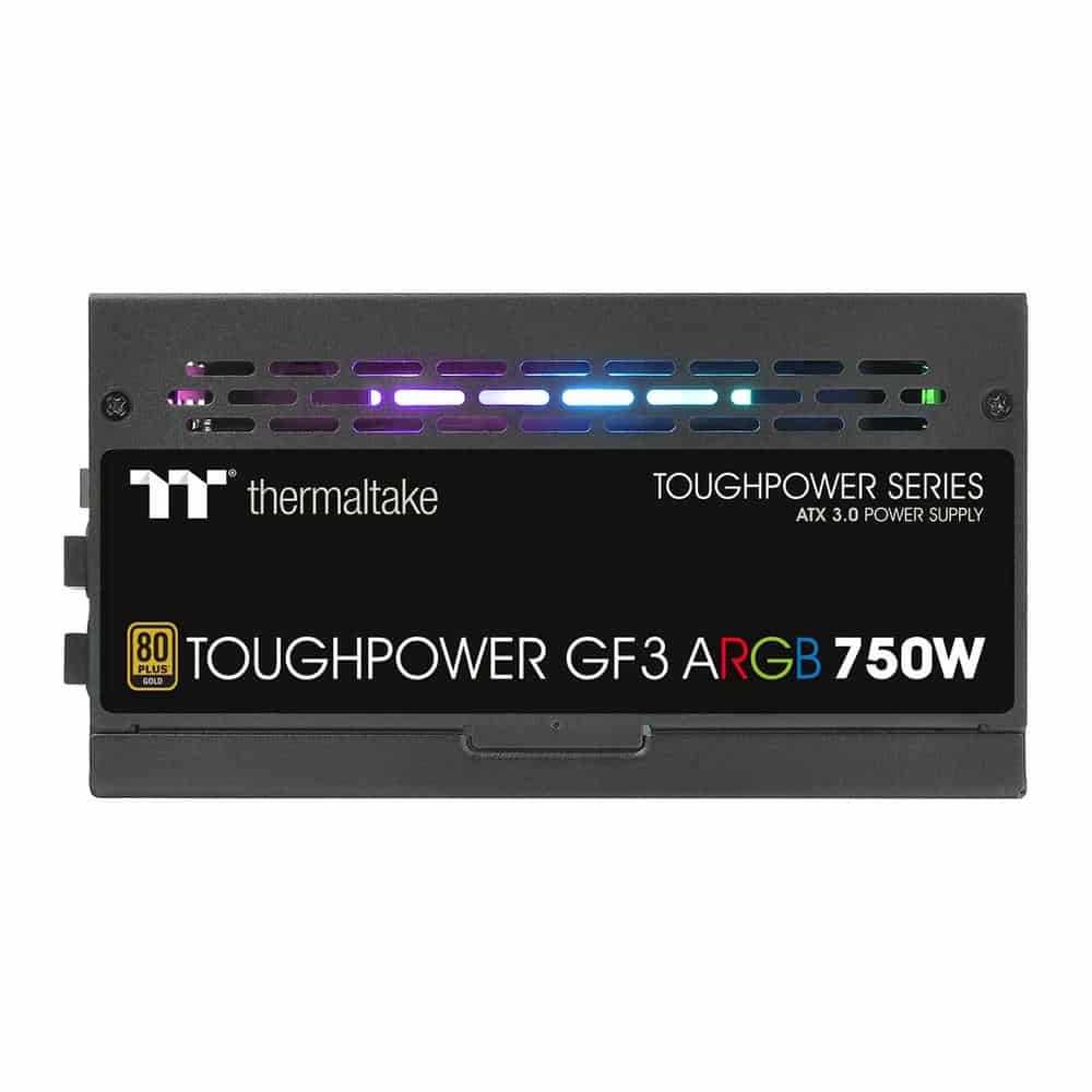 (image for) Thermaltake Toughpower GF3 ARGB 750 Watt Fully Modular PCIe Gen 5 ATX3.0 80+ Gold PSU/Power Supply